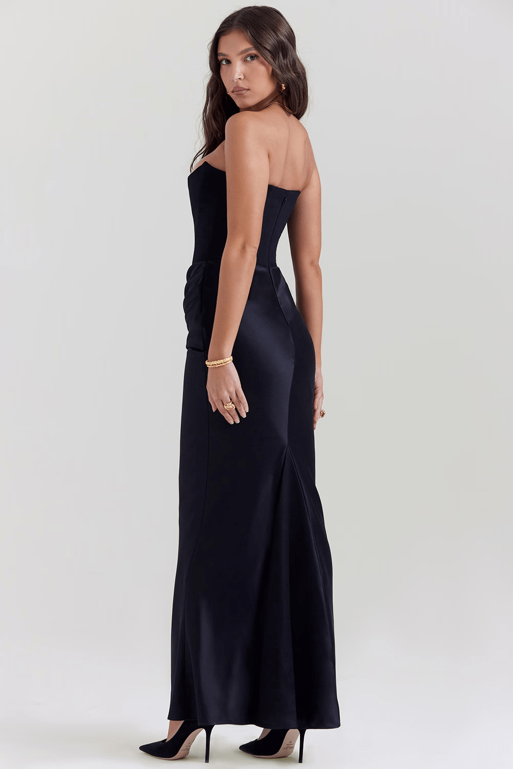 Suprella | Elegant Strapless Dress