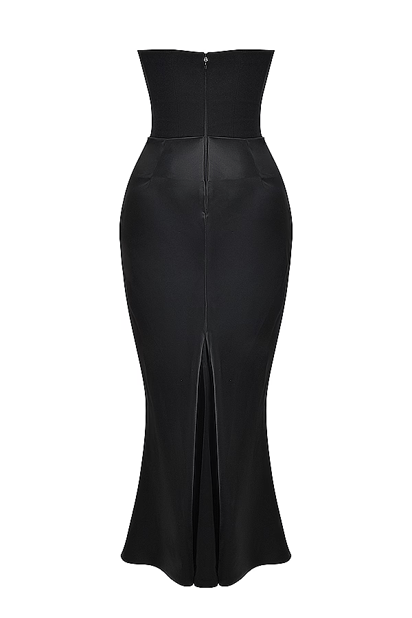Suprella | Elegant Strapless Dress