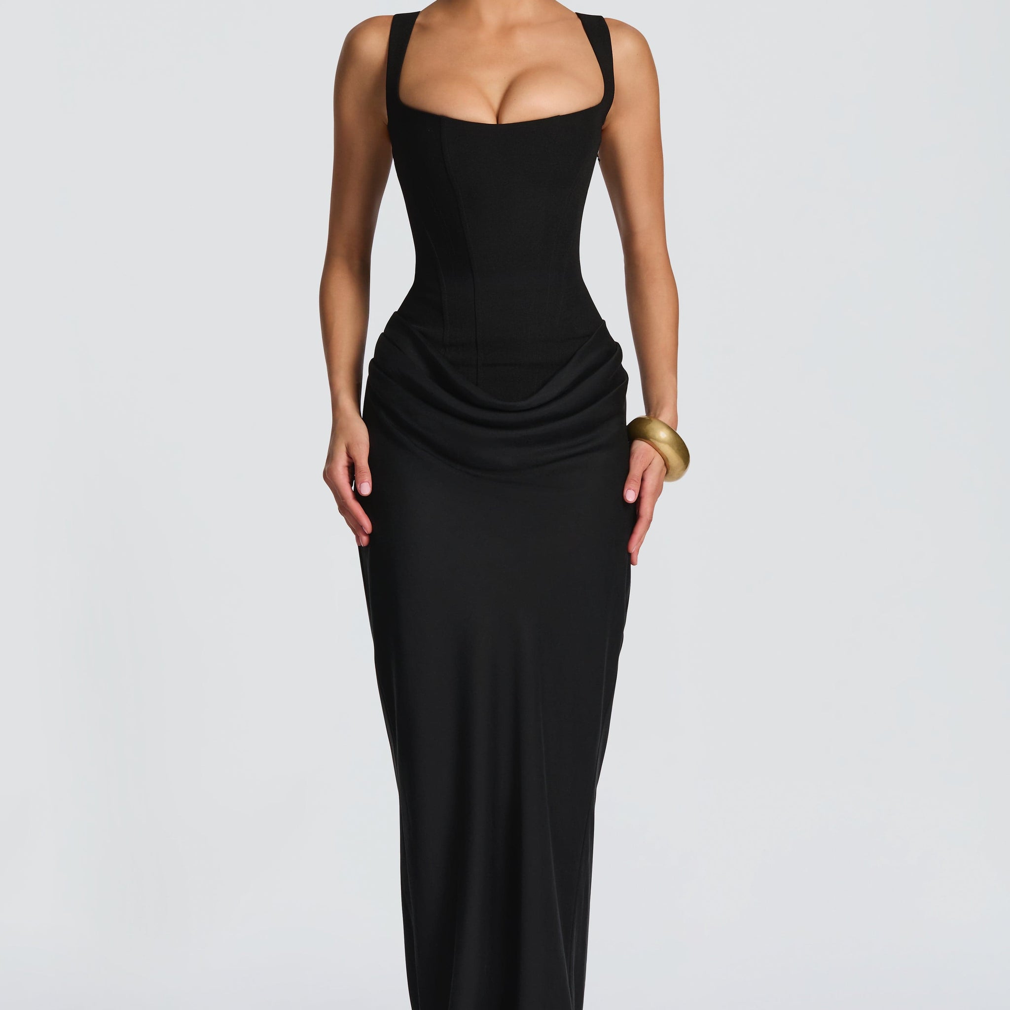 Cornelia Maxi Dress - Black