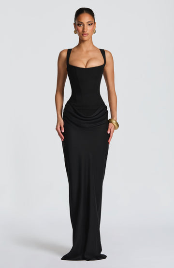 Cornelia Maxi Dress - Black