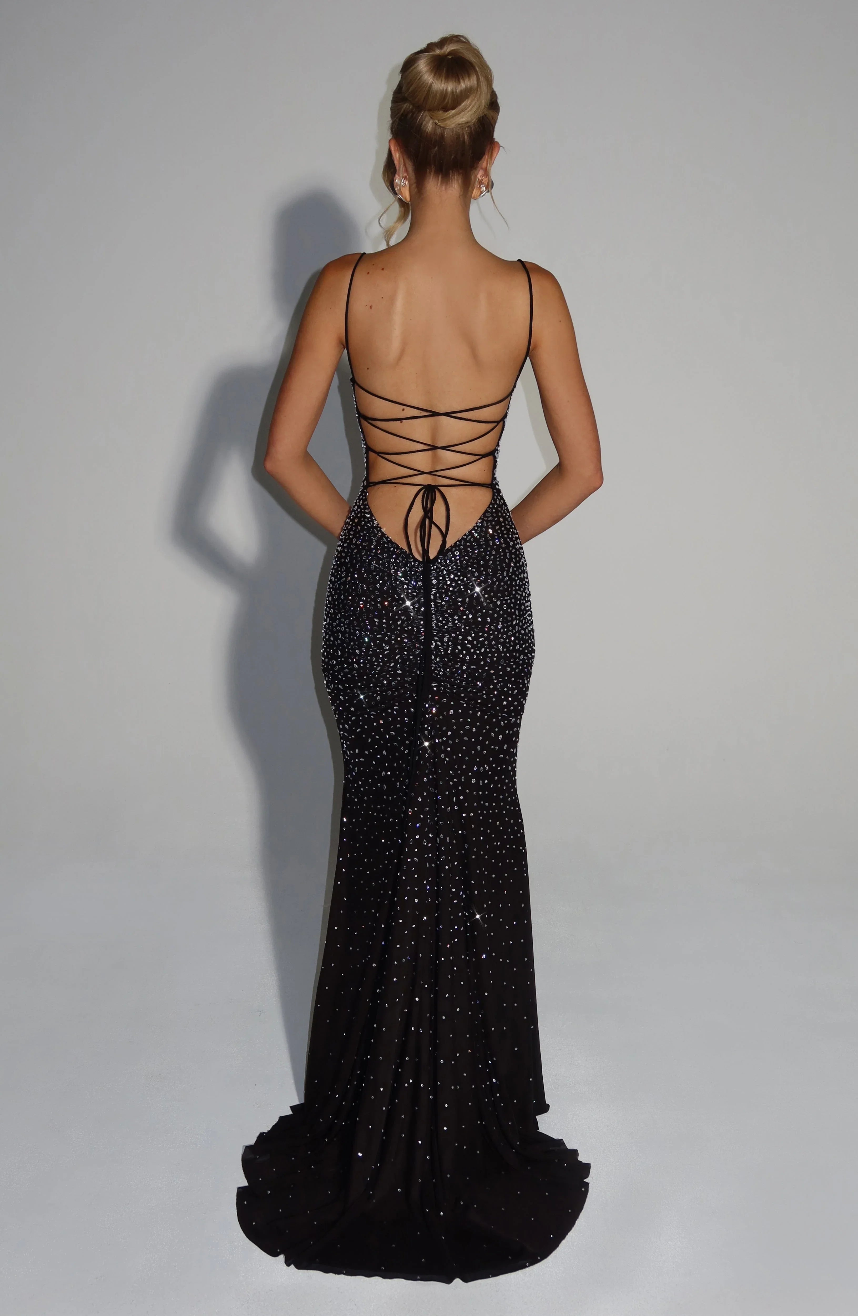 Suprella Crystal Maxi Dress