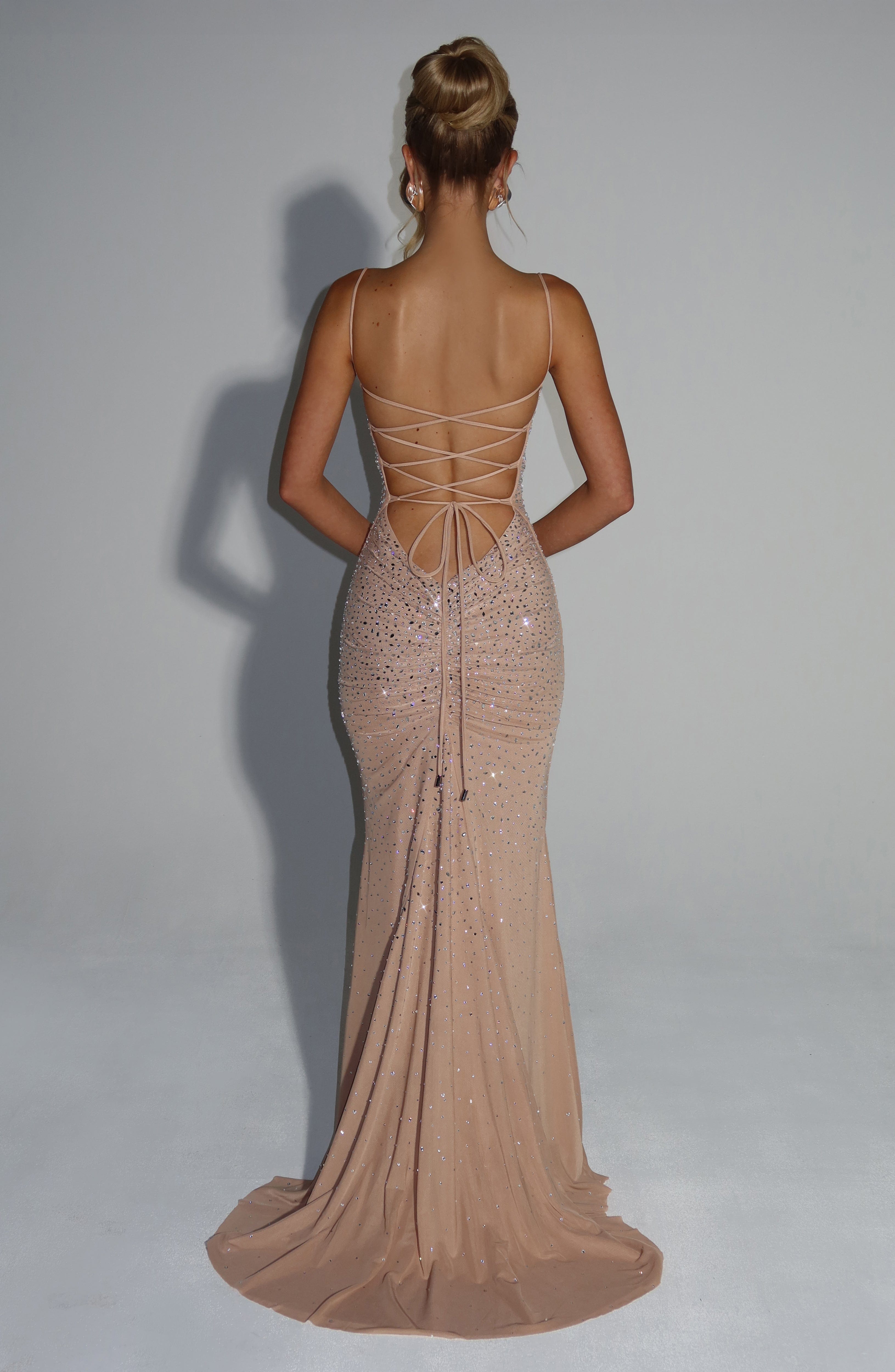 Suprella Crystal Maxi Dress