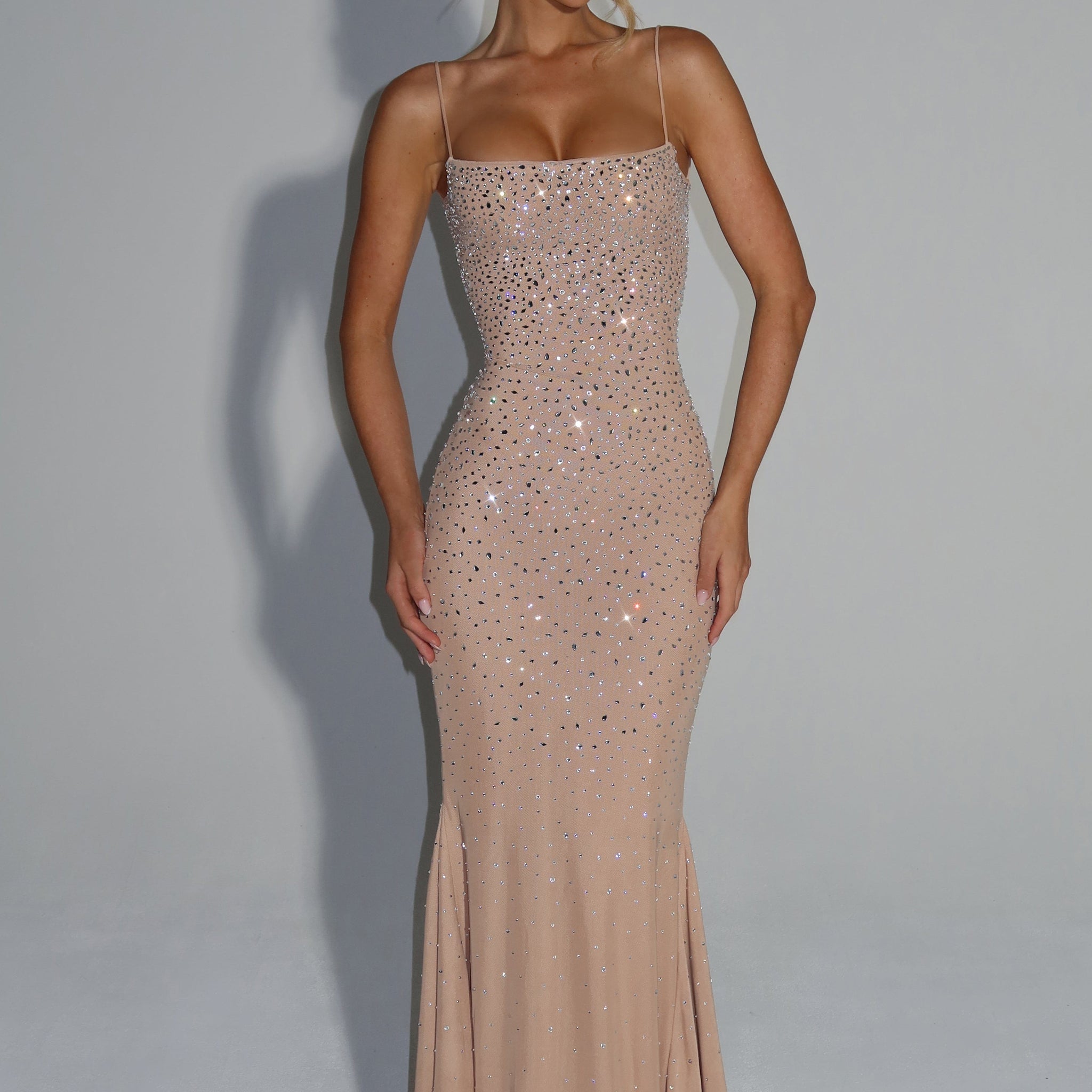 Suprella Crystal Maxi Dress