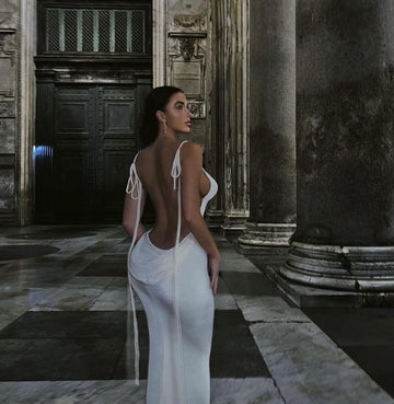 Suprella - Backless Maxi Dress